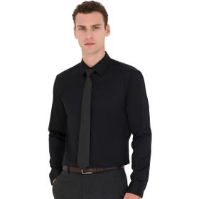 Pierre Cardin 50277147-VR046 Siyah Erkek Gömlek
