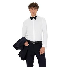Pierre Cardin 50277752-VR013 Beyaz Smokin Erkek Gömlek