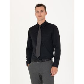 Pierre Cardin 50277764-VR046 Siyah Erkek Gömlek
