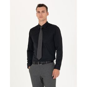Pierre Cardin 50277764-VR046 Siyah Erkek Gömlek