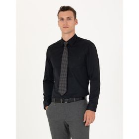 Pierre Cardin 50277764-VR046 Siyah Erkek Gömlek