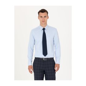 Pierre Cardin 50277778-VR003 Açık Mavi Erkek Gömlek