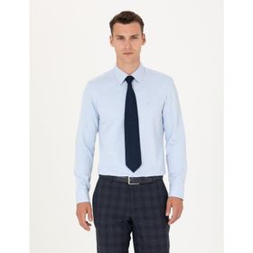 Pierre Cardin 50277778-VR003 Açık Mavi Erkek Gömlek