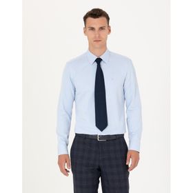 Pierre Cardin 50277778-VR003 Açık Mavi Erkek Gömlek