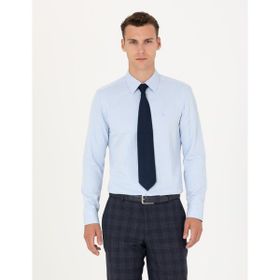 Pierre Cardin 50277778-VR003 Açık Mavi Erkek Gömlek