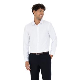 Pierre Cardin 50277784-VR013 Beyaz Desenli Erkek Gömlek