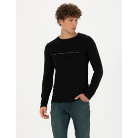 Pierre Cardin 50278025-VR046 Siyah Erkek Kazak