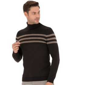 Pierre Cardin 50278029-VR158 Kahverengi Erkek Kazak