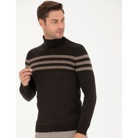 Pierre Cardin 50278029-VR158 Kahverengi Erkek Kazak