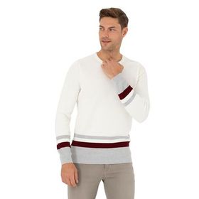 Pierre Cardin 50278086-VR019 Ekru Erkek Kazak