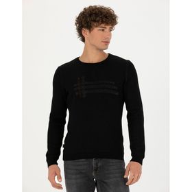 Pierre Cardin 50278091-VR046 Siyah Erkek Kazak