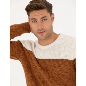 Pierre Cardin 50278098-VR011 Bej Erkek Kazak