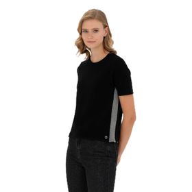 Pierre Cardin 50278909-VR046 Siyah Kadın Tişört