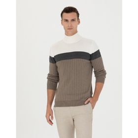 Pierre Cardin 50279430-VR174 Vizon Melanj Erkek Kazak