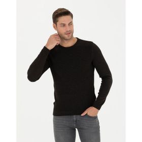 Pierre Cardin 50281819-VR029 Kahverengi Erkek Kazak