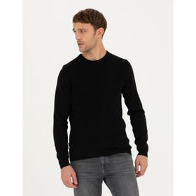 Pierre Cardin 50281823-VR046 Siyah Erkek Kazak