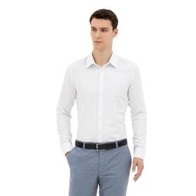 Pierre Cardin 50282976-VR013 Beyaz Desenli Erkek Gömlek