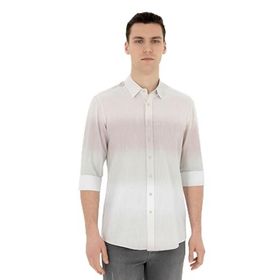 Pierre Cardin 50283490-VR016 Çağla Desenli Erkek Gömlek
