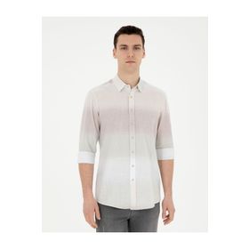 Pierre Cardin 50283490-VR016 Yeşil Erkek Gömlek