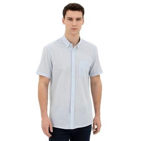 Pierre Cardin 50284267-VR095 Buz Mavisi Erkek Gömlek