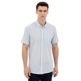 Pierre Cardin 50284267-VR095 Buz Mavisi Erkek Gömlek