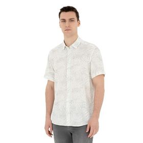 Pierre Cardin 50284278-VR016 Çağla Kısa Kollu Erkek Gömlek
