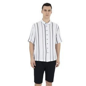 Pierre Cardin 50285540-VR033 Lacivert Kısa Kollu Erkek Gömlek