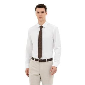 Pierre Cardin 50285562-VR013 Beyaz Erkek Gömlek