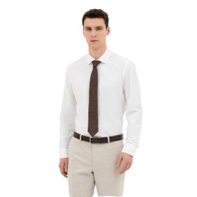 Pierre Cardin 50285562-VR013 Beyaz Erkek Gömlek
