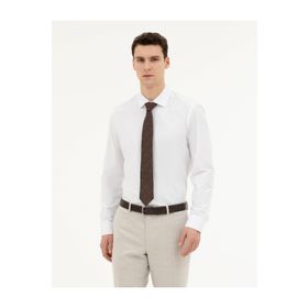 Pierre Cardin 50285562-VR013 Beyaz Erkek Gömlek
