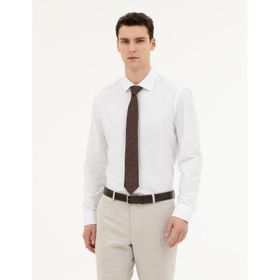 Pierre Cardin 50285562-VR013 Beyaz Erkek Gömlek