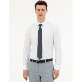 Pierre Cardin 50285595-VR013 Beyaz Erkek Gömlek