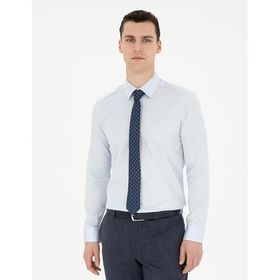 Pierre Cardin 50286102-VR003 Açık Mavi Erkek Gömlek