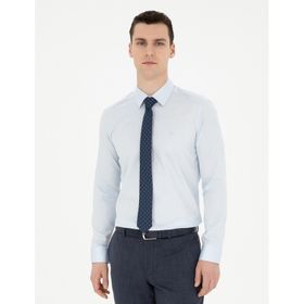 Pierre Cardin 50286102-VR003 Açık Mavi Erkek Gömlek
