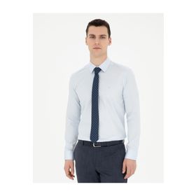 Pierre Cardin 50286102-VR003 Açık Mavi Erkek Gömlek
