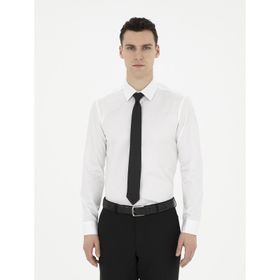 Pierre Cardin 50286102-VR013 Beyaz Erkek Gömlek