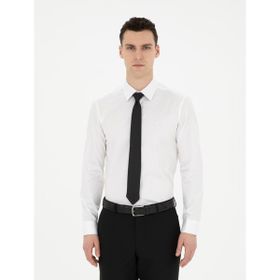 Pierre Cardin 50286102-VR013 Beyaz Erkek Gömlek