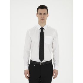 Pierre Cardin 50286106-VR013 Beyaz Erkek Gömlek