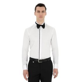 Pierre Cardin 50286241-VR013 Beyaz Erkek Smokin Gömleği