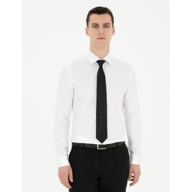 Pierre Cardin 50286402-VR013 Beyaz Erkek Gömlek