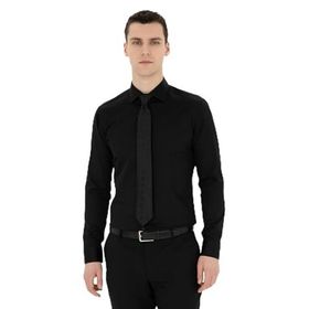 Pierre Cardin 50286402-VR046 Siyah Erkek Gömlek