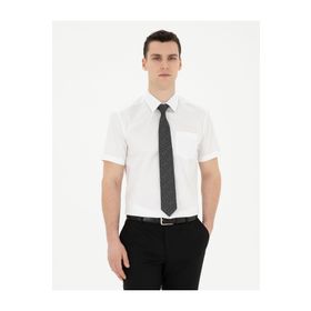 Pierre Cardin 50286403-VR013 Beyaz Erkek Gömlek