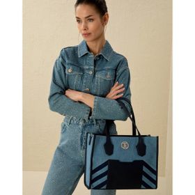 Pierre Cardin 50287371-VR018 Denim Kadın Omuz Çantası