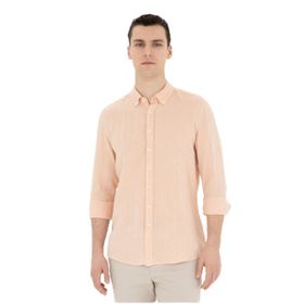 Pierre Cardin 50287991-VR053 Yavruağzı Desenli Erkek Gömlek