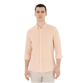 Pierre Cardin 50287991-VR053 Yavruağzı Desenli Erkek Gömlek