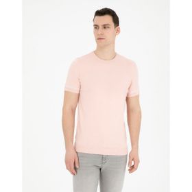 Pierre Cardin 50288117-VR078 Açık Pembe Erkek Kazak