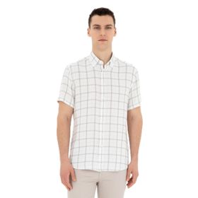 Pierre Cardin 50288567-VR016 Çağla Kısa Kollu Erkek Gömlek