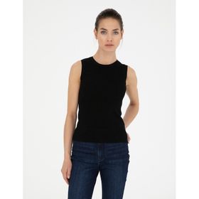 Pierre Cardin 50288575-VR046 Siyah Kadın Kazak