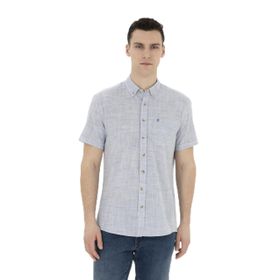 Pierre Cardin 50289394-VR033 Lacivert Kısa Kollu Erkek Gömlek