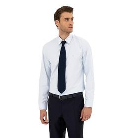 Pierre Cardin 50289411-VR003 Açık Mavi Erkek Gömlek